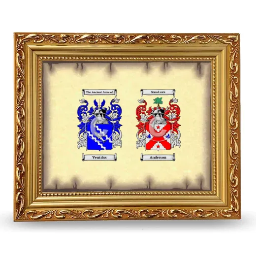 Anniversary Framed - Gold