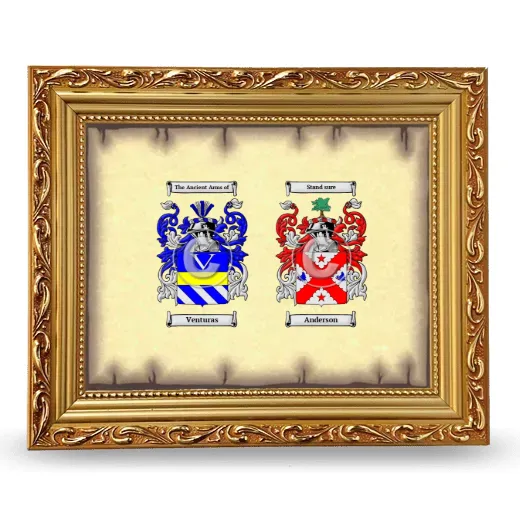 Anniversary Framed - Gold