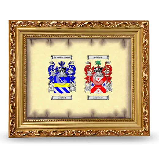 Anniversary Framed - Gold