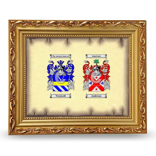 Anniversary Framed - Gold