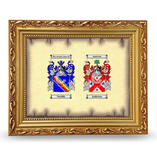 Anniversary Framed - Gold