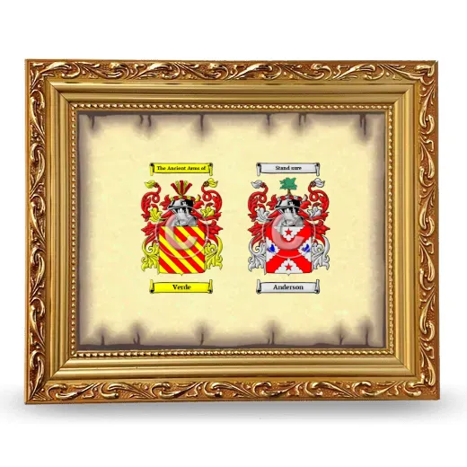 Anniversary Framed - Gold