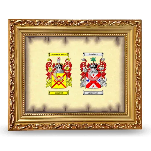 Anniversary Framed - Gold