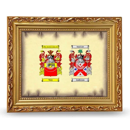 Anniversary Framed - Gold