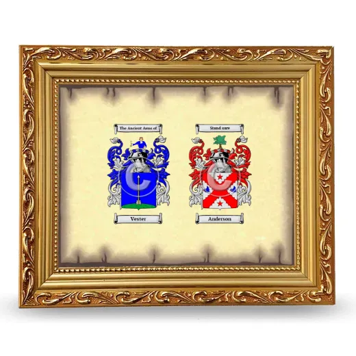 Anniversary Framed - Gold