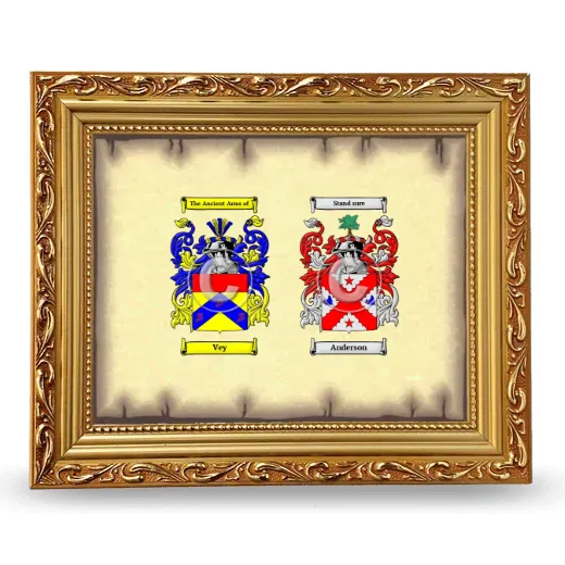 Anniversary Framed - Gold