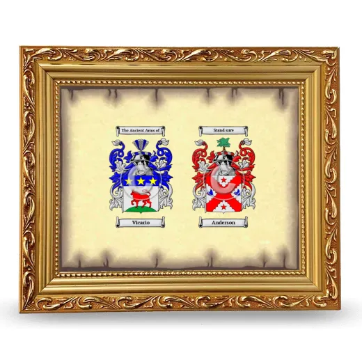 Anniversary Framed - Gold