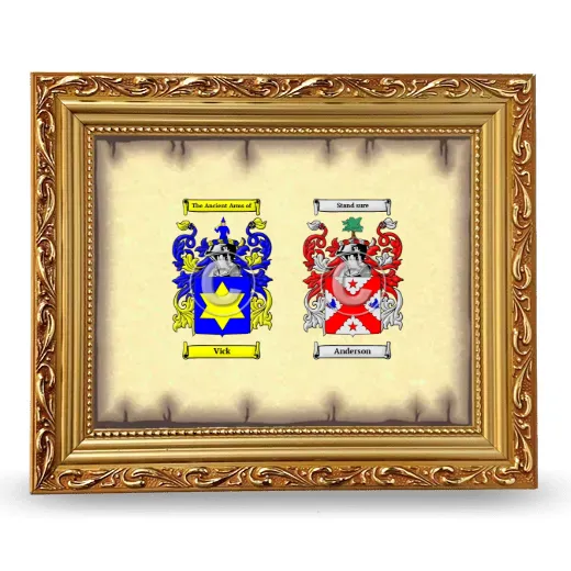 Anniversary Framed - Gold