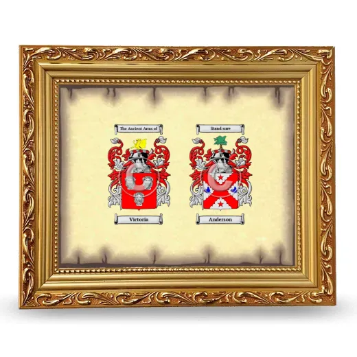 Anniversary Framed - Gold