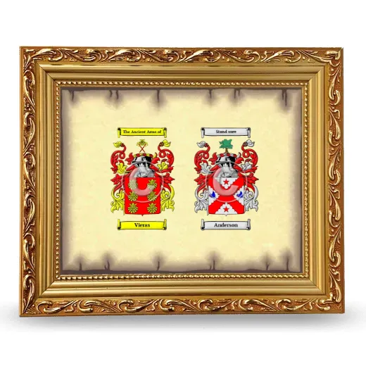 Anniversary Framed - Gold