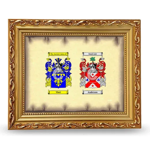 Anniversary Framed - Gold