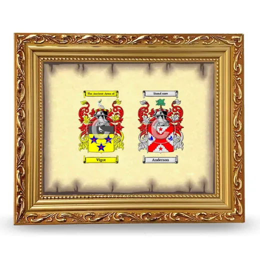 Anniversary Framed - Gold