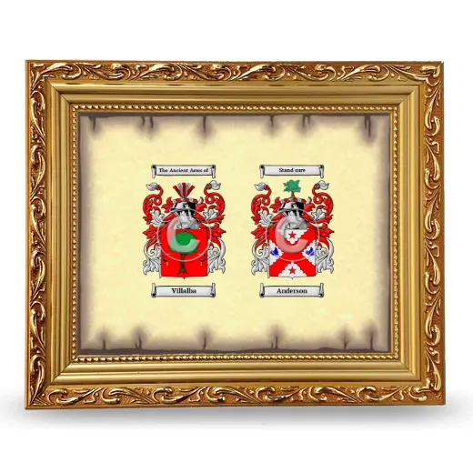 Anniversary Framed - Gold