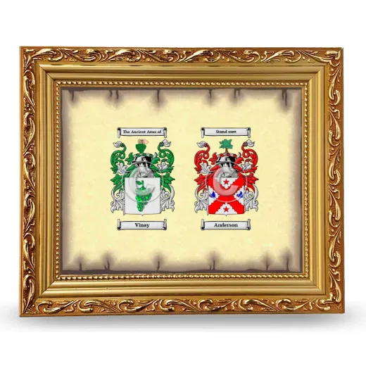 Anniversary Framed - Gold