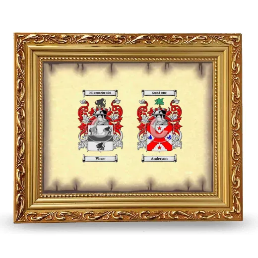 Anniversary Framed - Gold