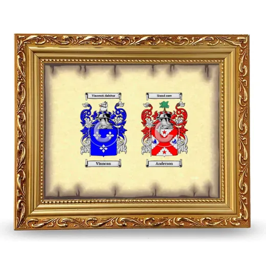 Anniversary Framed - Gold