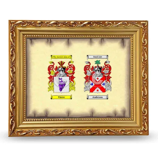 Anniversary Framed - Gold