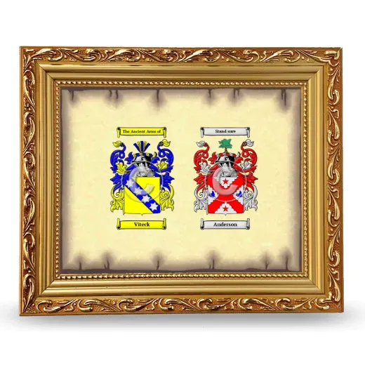 Anniversary Framed - Gold