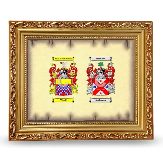 Anniversary Framed - Gold