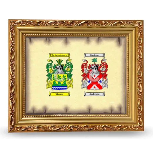 Anniversary Framed - Gold