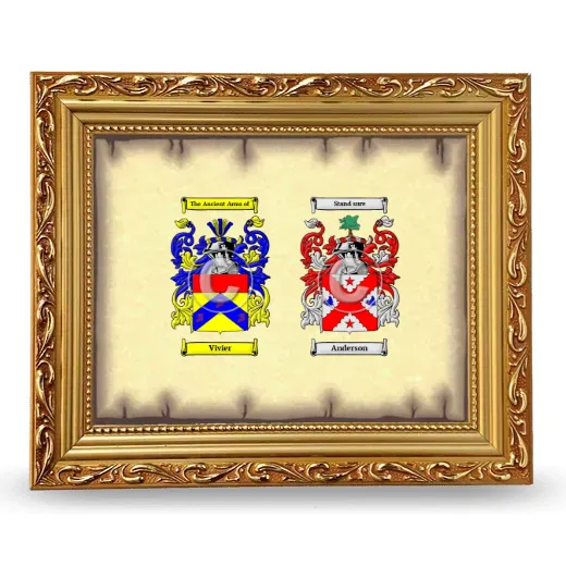 Anniversary Framed - Gold