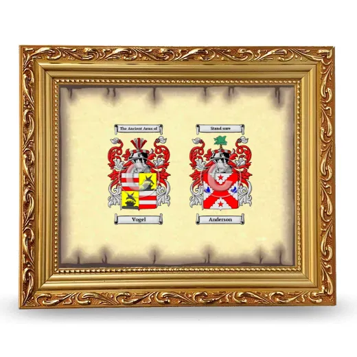 Anniversary Framed - Gold