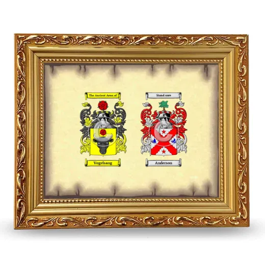 Anniversary Framed - Gold