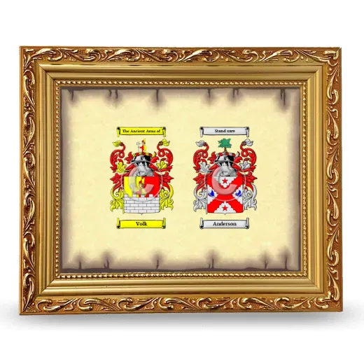 Anniversary Framed - Gold