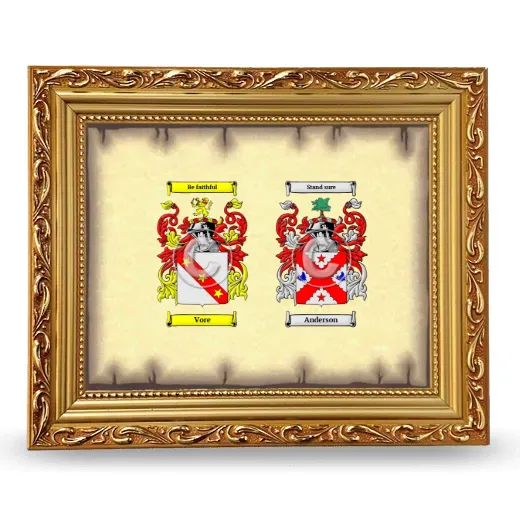 Anniversary Framed - Gold