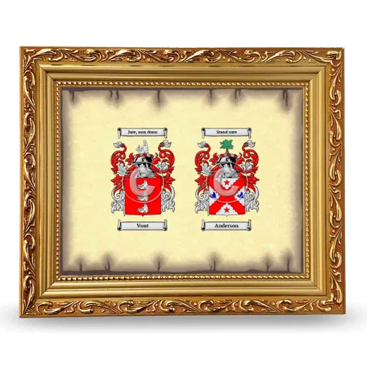 Anniversary Framed - Gold