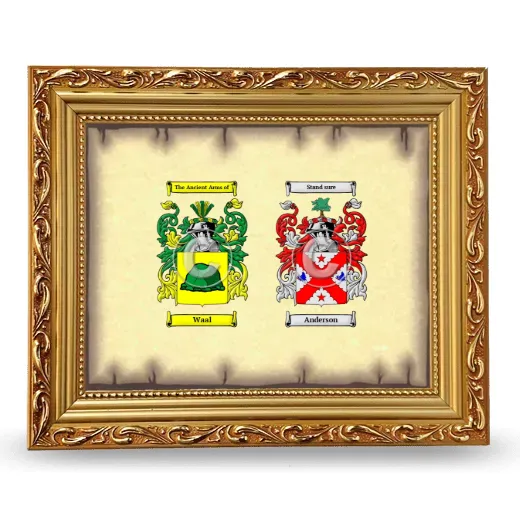 Anniversary Framed - Gold