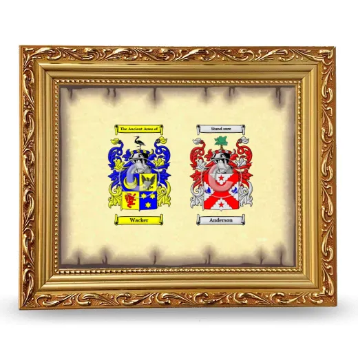 Anniversary Framed - Gold