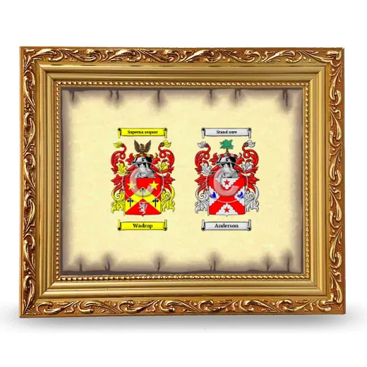 Anniversary Framed - Gold