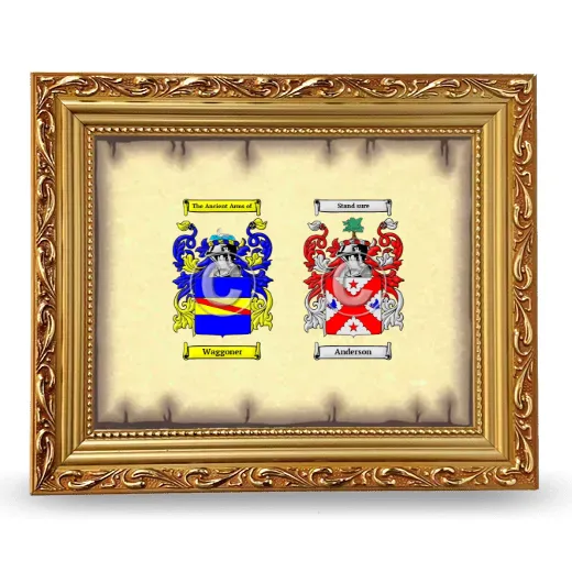 Anniversary Framed - Gold