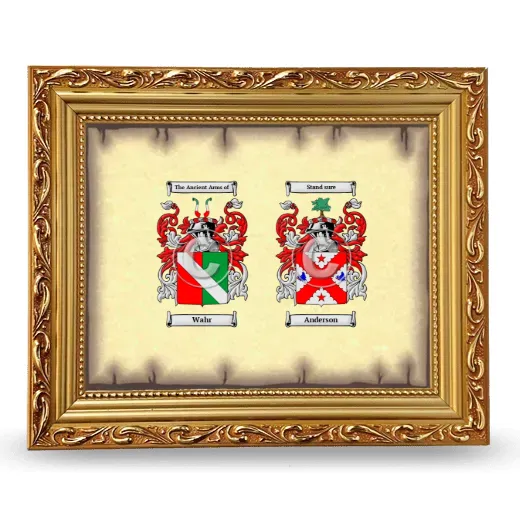 Anniversary Framed - Gold