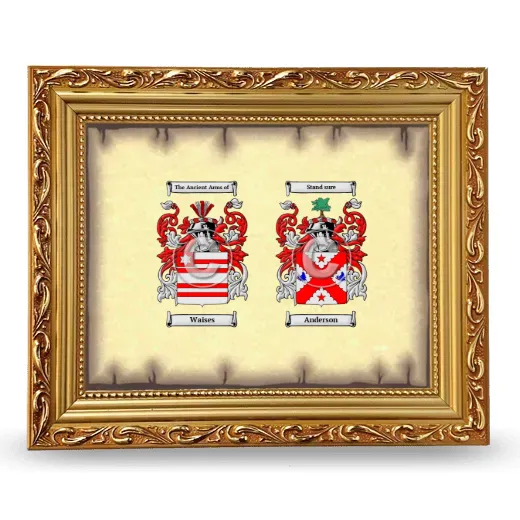 Anniversary Framed - Gold