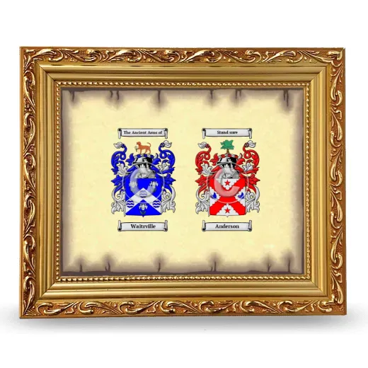 Anniversary Framed - Gold