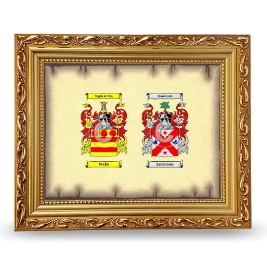 Anniversary Framed - Gold