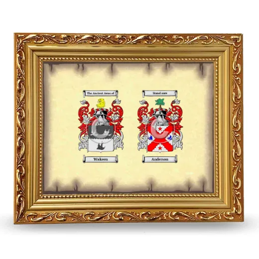 Anniversary Framed - Gold