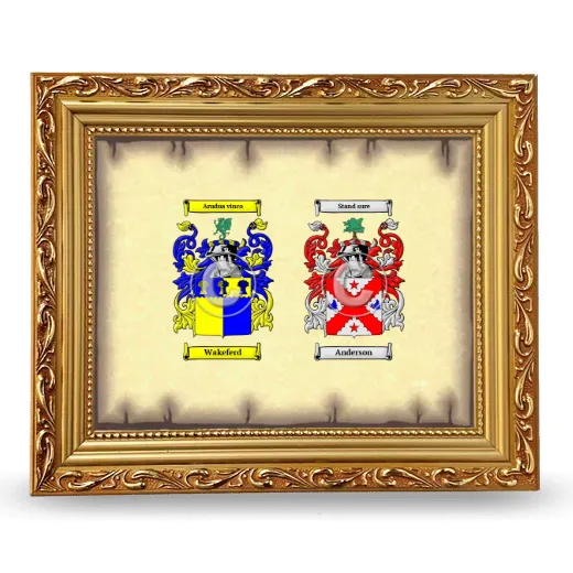 Anniversary Framed - Gold