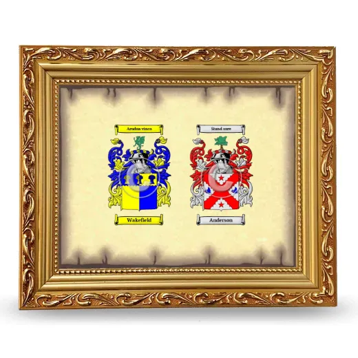 Anniversary Framed - Gold