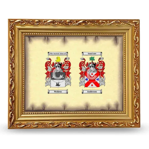 Anniversary Framed - Gold