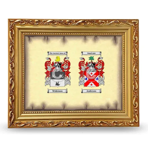 Anniversary Framed - Gold