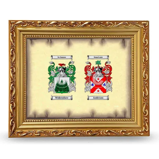 Anniversary Framed - Gold