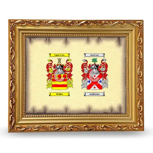 Anniversary Framed - Gold