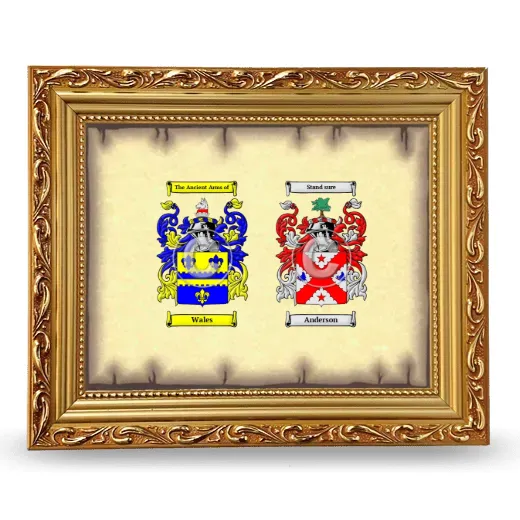 Anniversary Framed - Gold