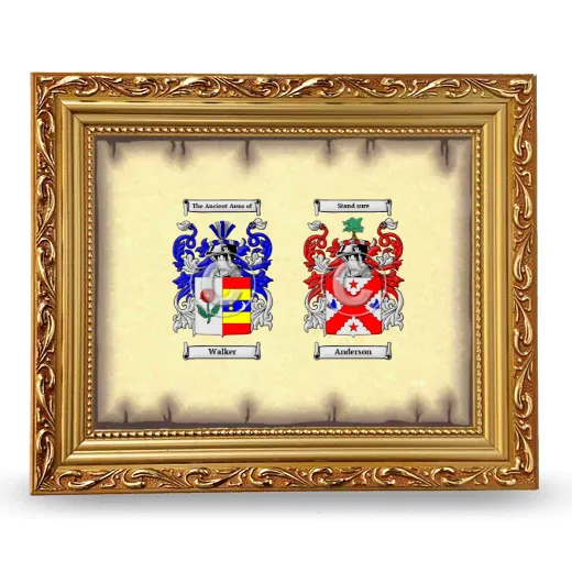 Anniversary Framed - Gold