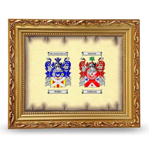 Anniversary Framed - Gold