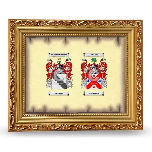 Anniversary Framed - Gold