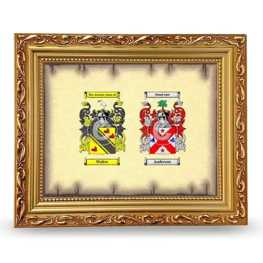 Anniversary Framed - Gold